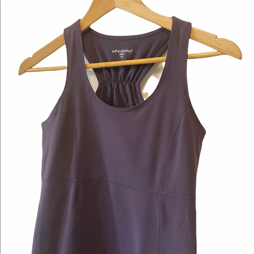 TUFF ATHLETICS Racer Back Stretch Athletic Tank S - Picture 2 of 8